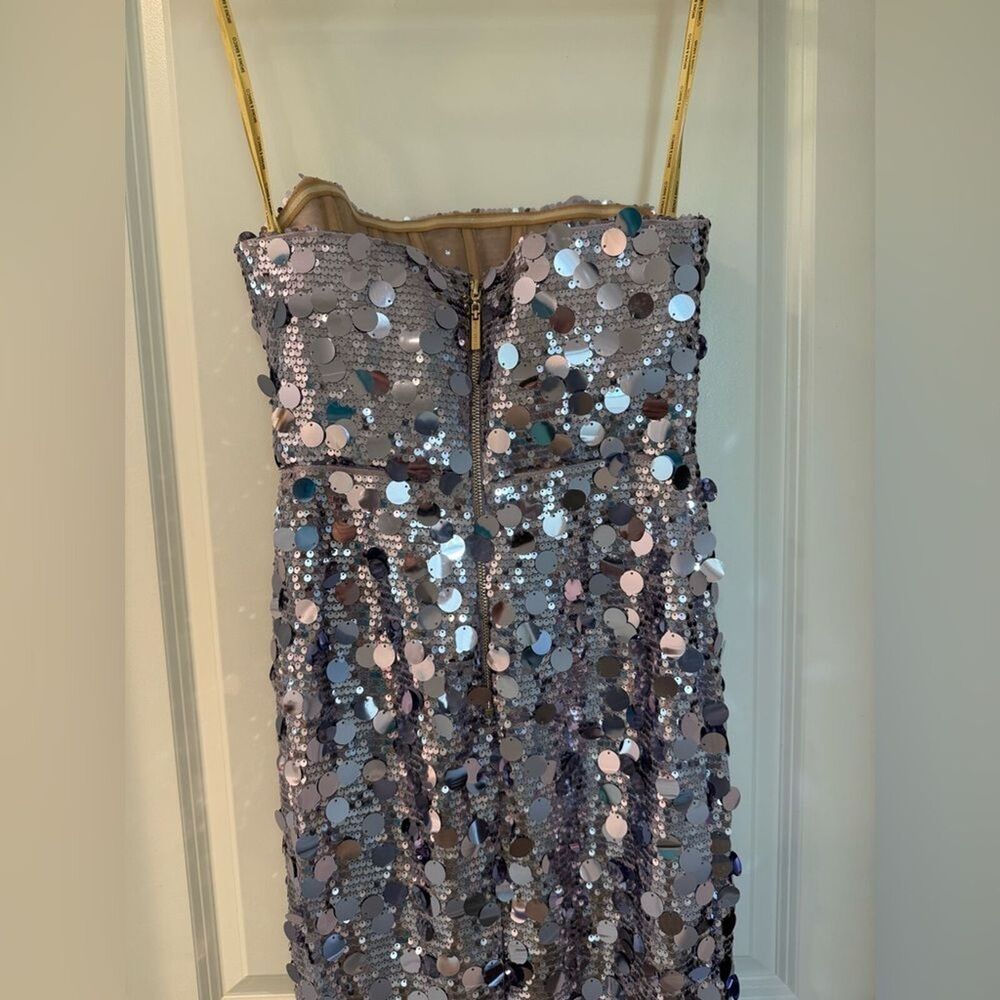 NWOT BRINX AND BANCO Lilac Farah Sequin Strapless Gown  XS，S，M available - Picture 9 of 16